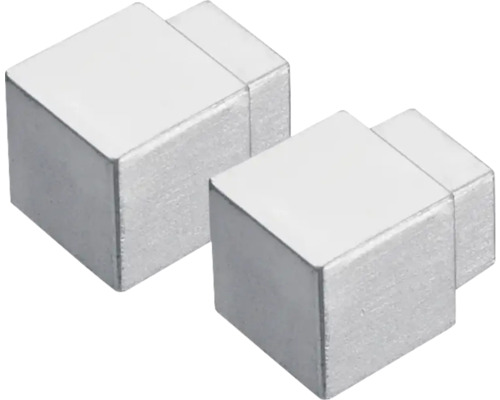 Außenecke Dural Squareline DPSAE 45-Y aluminium silber