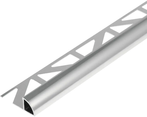 Fliesenprofil aus Aluminium mit Viertelkreisform