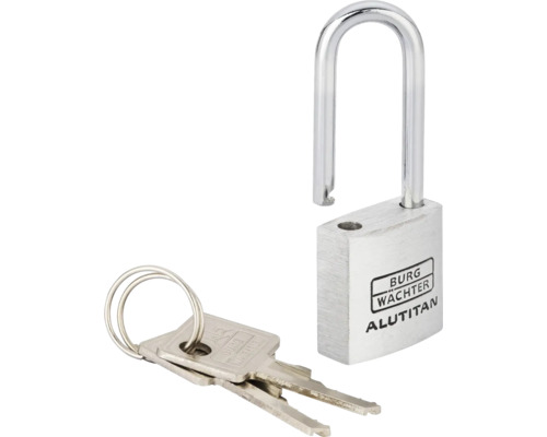 Burg Wächter Alutitan Vorhängeschloss mit Schlüssel