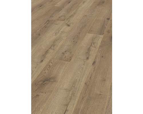 Nahaufnahme von Laminatboden mit Holzstruktur