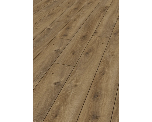 Verlegtes Laminat mit Holzoptik