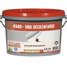 HORNBACH Wand- und Deckenfarbe konservierungsmittelfrei weiss 2,5 L-thumb-0