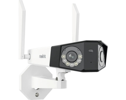 Reolink Überwachungskamera mit Halterung und Antennen