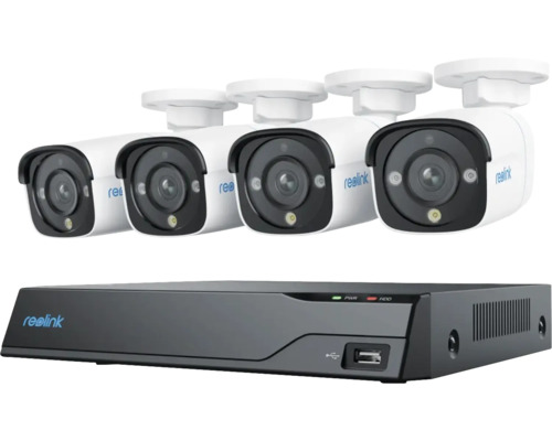 Überwachungskamera Reolink NVS8-8MB4 NVR-System mit 4x 8MP Kamera PoE, Smart Home-fähig