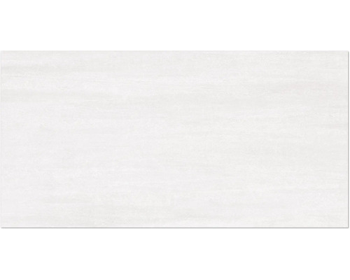 Steingut Wandfliese Cementine 30x60 cm weiß matt