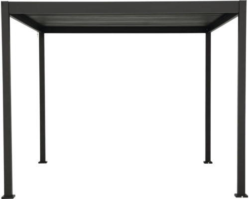 Freistehende Terrassenüberdachung mit Lamellendach