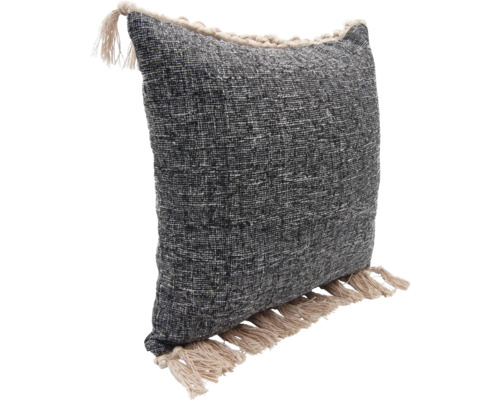 Dekokissen mit Fransen