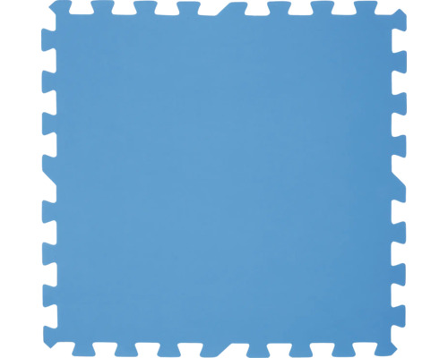 Bodenschutzmatte für Poolboden 50x50 cm Stärke: 4,5 mm 9 Stück blau