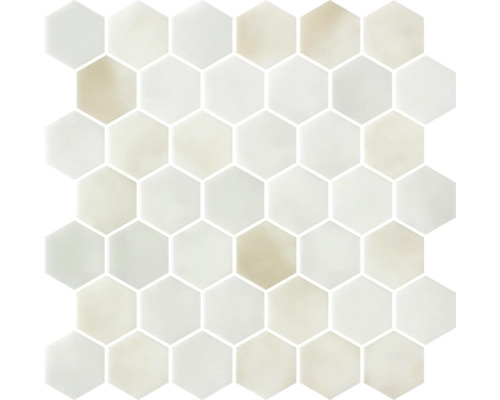 Poolmosaik Hex XL Cotto Gaia 28,6x28,4cm