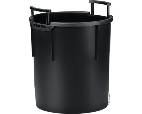 Pflanzeinsatz Lechuza für Cilindro 32 / Trendcover 32 / Puro 50 Kunststoff schwarz Schwarzer Pflanzkübel mit Griffen aus Kunststoff