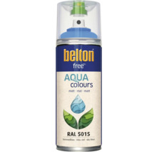 Belton Free PU Sprühlack Ral 5015 himmelblau matt 400 ml