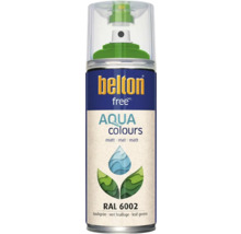 Belton Free Aqua Colours Sprühlack, Farbton RAL 6002 Laubgrün