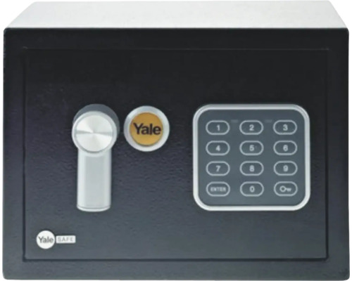 Mini Schlüsseltresor Yale XS 170 x 230 x 170 mm, schwarz