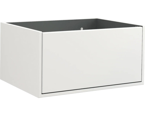 Waschbeckenunterschrank Jungborn Nove 60x30x46 cm ohne Waschbecken weiß matt