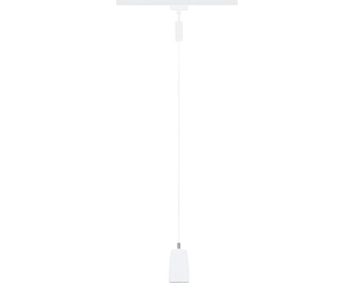 Hängeleuchte mit zylindrischem Lampenschirm