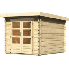 Holzgartenhaus mit Doppeltür