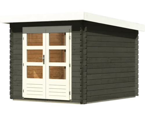 Gartenhaus aus Holz mit Doppeltür