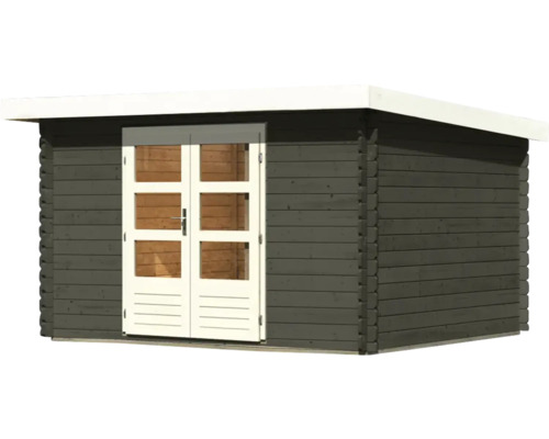 Gartenhaus aus Holz mit Doppeltür