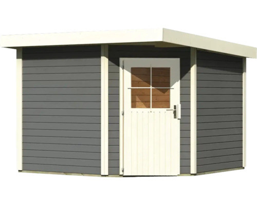 Gartenhaus mit Tür und Fenster