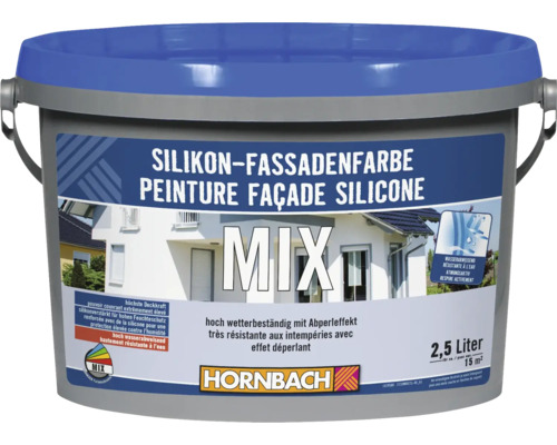 Eimer Silikon Fassadenfarbe mit 2,5 Liter Inhalt von Hornbach