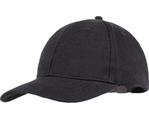 Schwarze Baseballkappe