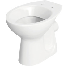 Weißes Stand-WC aus Keramik