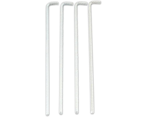 Bodenanker Biohort 4 Stück Vier Metall Erdnägel im Set