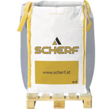 Big Bag auf einer Palette mit dem Scherf Logo