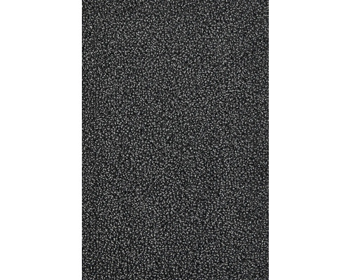 Teppichboden Schlinge Rubino schwarz FB99 500 cm breit (Meterware) Detailansicht eines textilen Bodenbelags