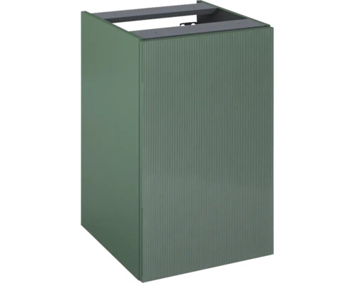 Waschbeckenunterschrank Jungborn Nonus 400x63,5x45,3 cm ohne Waschbecken forrest grün matt Waschbeckenunterschrank Jungborn Nonus 400x63,5x45,3 cm ohne Waschbecken forrest grün matt