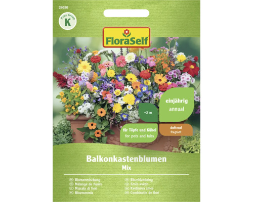 Blumenmischung FloraSelf 'Balkonkastenblumen'