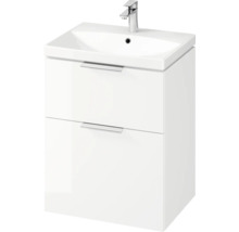 Waschbeckenunterschrank Cersanit City 59,4x72x44,7 cm ohne Waschbecken weiß