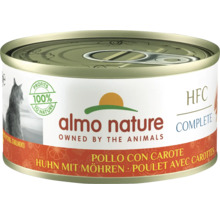 Katzenfutter nass Almo HFC Complete Huhn, Möhren 70 g