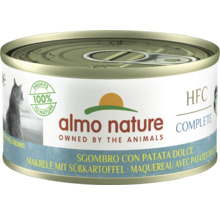 Katzenfutter nass Almo HFC Complete Makrele mit Süßkartoffel 70 g