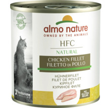 Katzenfutter nass Almo HFC natural Hühnerfilet 280 g