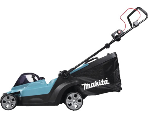 Makita Akku Rasenmäher mit Fangkorb