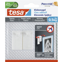 Tesa Klebenagel für Tapete und Putz, Tragkraft 0,5 Kilogramm, wiederablösbar