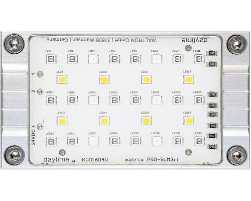 Aquariumbeleuchtung Daytime Pro-Modul SunLike Marine 3:1 LED 10 W Meerwasser 8.000 K + Royal Blue + Blue Vollspektrum Weißlicht SMD-LED mit einer Chip-Effizienz von bis zu 90 Lumen/Watt Daytime Matrix PRO-SLM3:1 LED-Modul