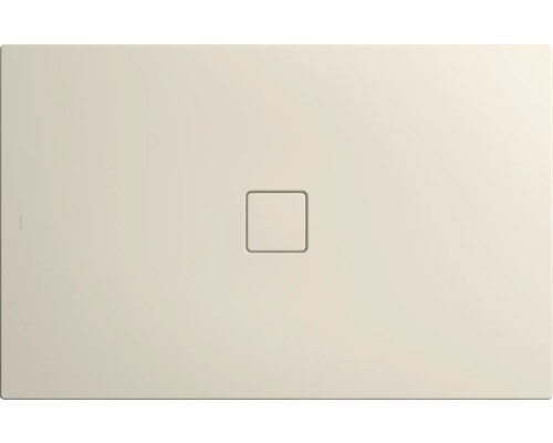 Reckteck-Duschwanne Kaldewei Conoflat Secure Plus 784-5 100x90x3,7 cm warm beige 20 matt vollflächige Antirutschbeschichtung mit Wannenträger