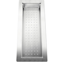 Edelstahl-Auffangschale mit Perforationen