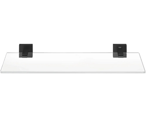 Glasablage mit Halterung zur Wandmontage