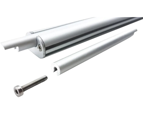 Aluminiumprofil mit Schraube für Befestigungen