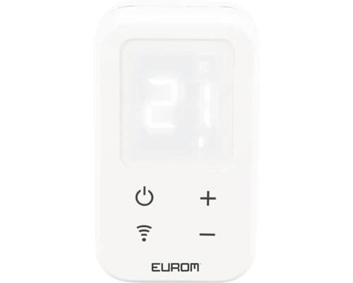 Eurom Heizkörperthermostat mit Display und Bedienelementen