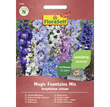 FloraSelf Magic Fountains Mix Delphinium elatum Samenpackung, mehrjährig, circa 35 Pflanzen