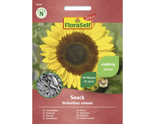 Blumensamen FloraSelf Select Sonnenblume 'Snack'