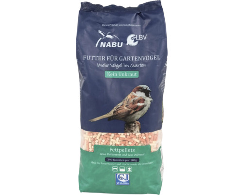 Wildvogelfutter CJ Wildlife Fettpellets 1 kg Ganzjahresvogelfutter