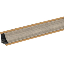 Fußleiste mit Holzdekor