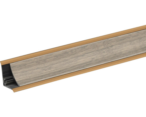 Fußleiste mit Holzdekor