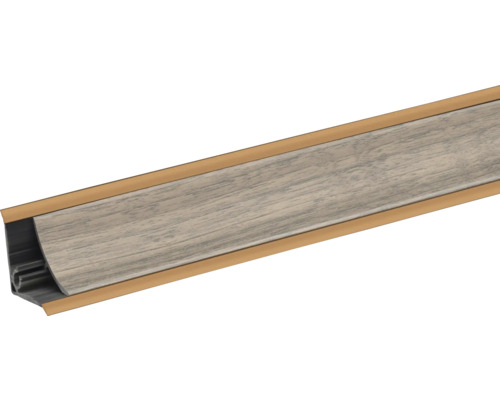 Sockelleiste mit Holzdekor