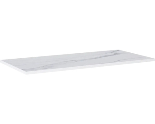 Waschtischplatte Jungborn 100,8x46 cm Calacatta weiß